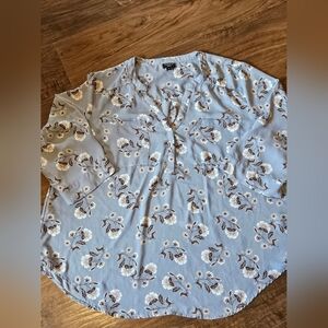 Womens Plus Size TORRID Blouse Sz 2 22/24 Dressy Work  #29